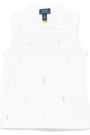 Ralph Lauren Poloshirt mit Polo Pony-Stickerei
