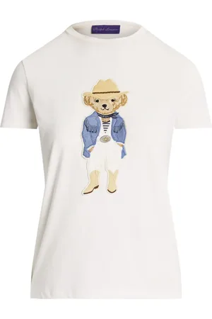Ralph Lauren T-Shirt mit Teddy-Motiv