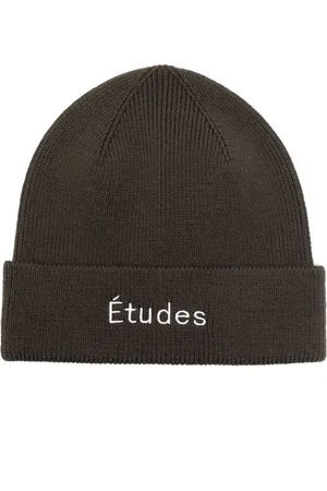 Etudes Beanie mit Logo-Stickerei