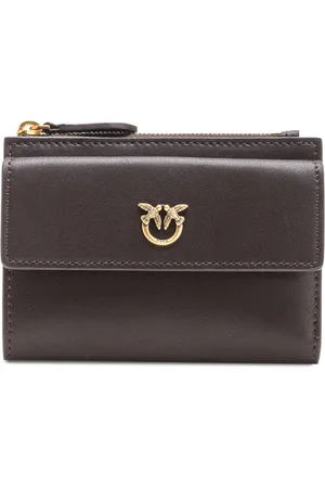 Pinko Portemonnaie mit Logo-Schild