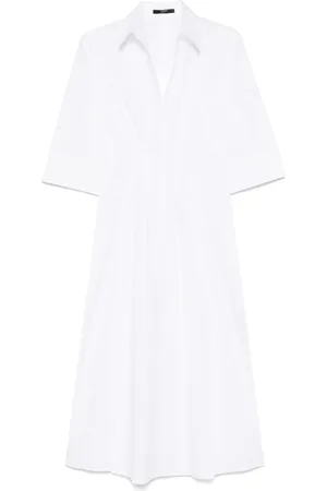 SEVENTY BY SERGIO TEGON Midikleid aus Popeline