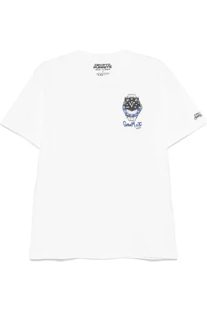 MC2 SAINT BARTH T-Shirt mit Goth Watch-Print