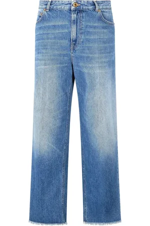 Roberto Cavalli Weite High-Waist-Jeans