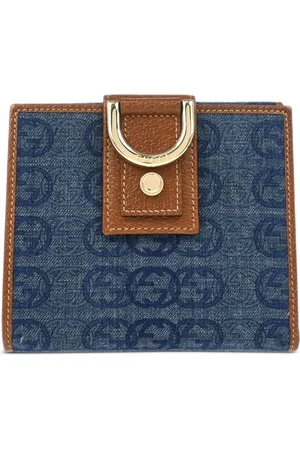 Gucci 1990-2000er Portemonnaie aus GG-Motiv