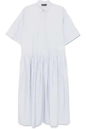 Fabiana Filippi Midikleid aus Popeline