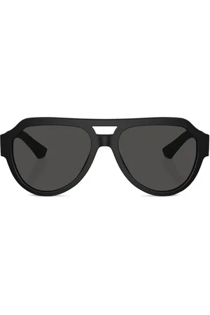 Dolce & Gabbana Sonnenbrille mit Logo-Gravur