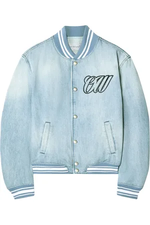 OFF-WHITE Bomberjacke im Jeans-Look