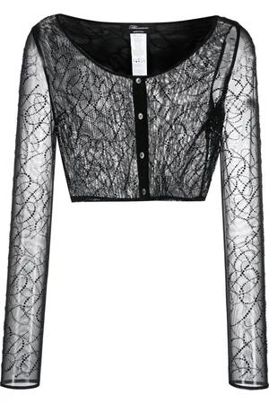BLUMARINE Semi-transparentes Tanktop