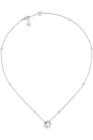 Gucci 18kt Icon Weißgoldhalskette