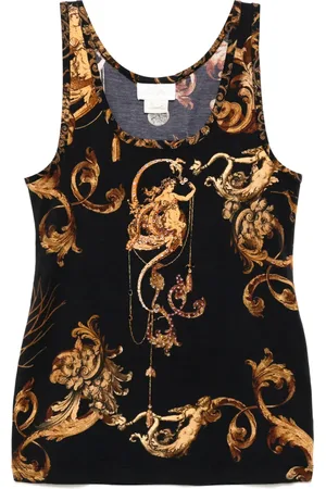 Camilla Jersey-Tanktop mit U-Ausschnitt