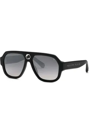 Philipp Plein Getönte Pilotenbrille