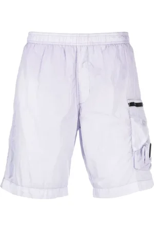 C.P. Company Joggingshorts mit Logo-Schild