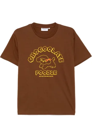 Chocoolate T-Shirt mit Stickerei