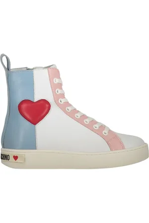Moschino High-Top-Sneakers mit Herzdetail