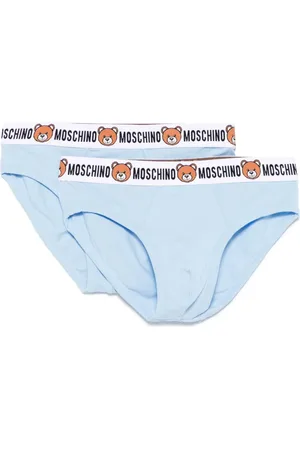 Moschino Slip mit Logo-Bund
