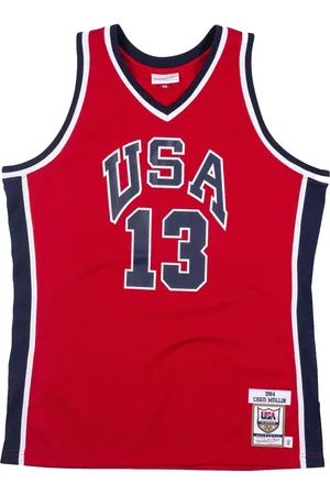 Mitchell & Ness 1984 Chris Mullin USA Basketball "University Red" Authentic Trikot