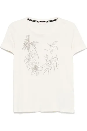 Liu Jo T-Shirt mit Logo-Applikation