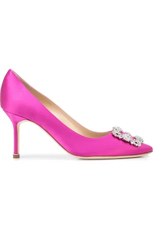 Manolo Blahnik Pumps mit Kristallen