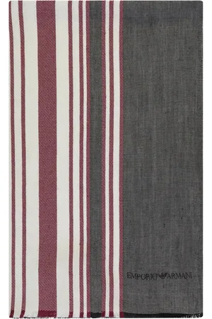 Emporio Armani Schal mit Logo-Print