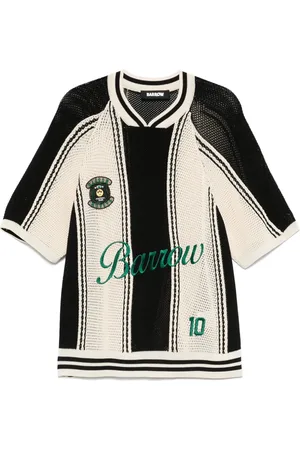 BARROW T-Shirt mit Logo-Stickerei