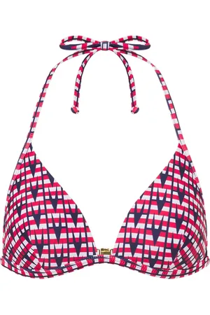 Moschino Bikinioberteil mit Logo-Print