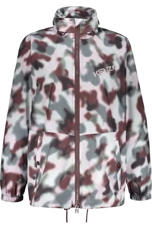 Kenzo Oversized-Kapuzenjacke mit Logo