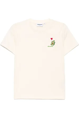 Chocoolate T-Shirt mit Logo-Stickerei