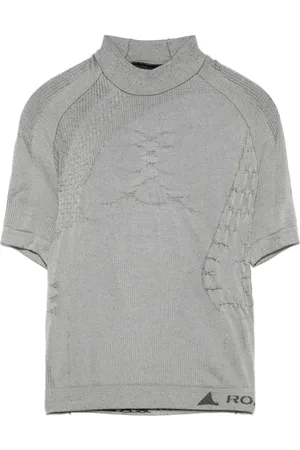 ROA Cropped-Top mit 3D-Print