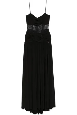 NISSA Maxikleid mit Blumenapplikation