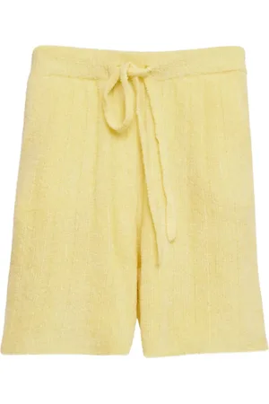 THE ELDER STATESMAN Gerippte Shorts