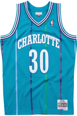 Mitchell & Ness NBA Swingman Road Hornets 1992 Dell Curry "Teal" Trikot