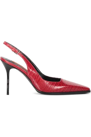 Missoni Slingback-Pumps mit Eidechsenleder-Print 90mm