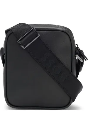 HUGO BOSS Reportertasche mit Monogrammmuster
