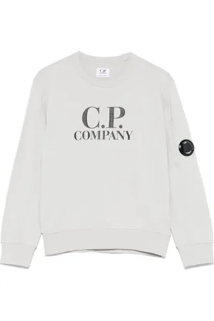 C.P. Company Sweatshirt mit Linsen-Detail