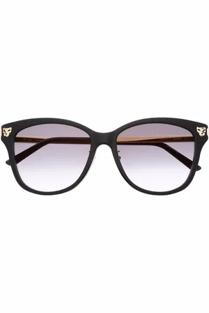 Cartier Runde Panthère de Cartier Sonnenbrille
