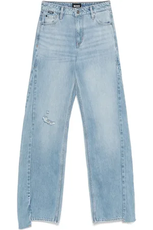 HUGO BOSS Jeans mit weitem Bein