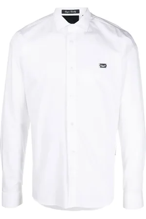 Philipp Plein Hemd mit Totenkopf-Print