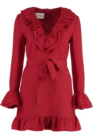 VALENTINO GARAVANI Midikleid aus Wollgemisch