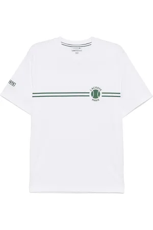 Lacoste Besticktes T-Shirt mit Print