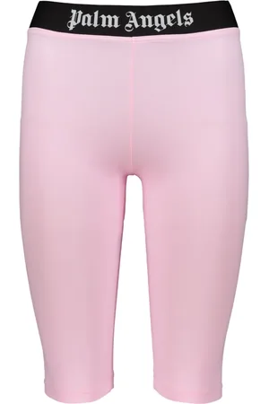 Palm Angels Shorts mit Logo-Bund