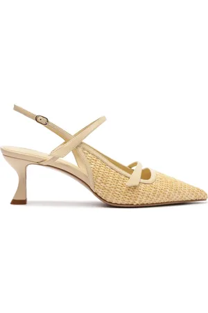 ALEXANDRE BIRMAN Tita Pumps aus Raffiabast 60mm