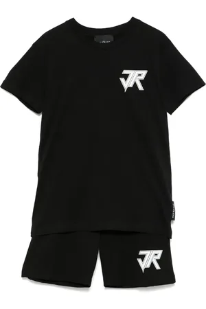 John Richmond Shorts mit Logo-Print (2er-Set)