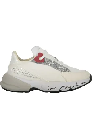 Moschino Sneakers mit Glitter-Optik