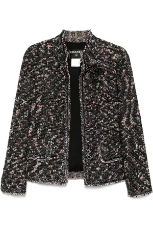 CHANEL 2004 Jacke ohne Kragen