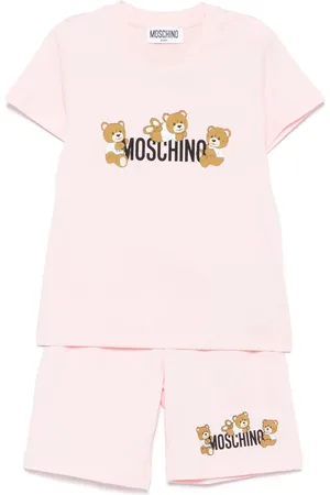 Moschino Set aus T-Shirt und Shorts mit Teddy