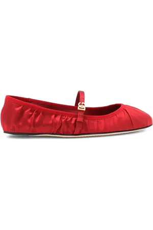 Dolce & Gabbana Ballerinas mit Logo-Schnalle