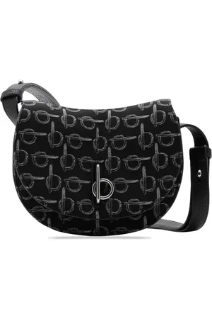 Burberry Mini Rocking Horse Umhängetasche mit b-Muster