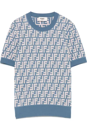 Fendi T-Shirt aus FF-Jacquard