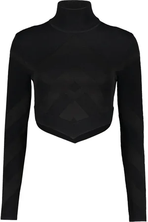 Burberry T-Shirt mit Jacquardmuster