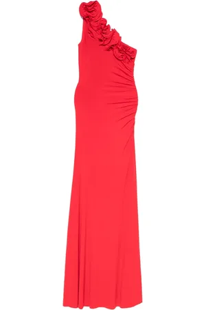 NISSA Maxikleid mit Blumenapplikation